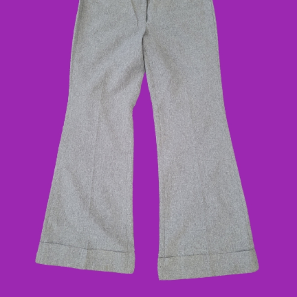 Suzy Shier 13/14 Grey Flare Dress Pants - Picture 4 of 11